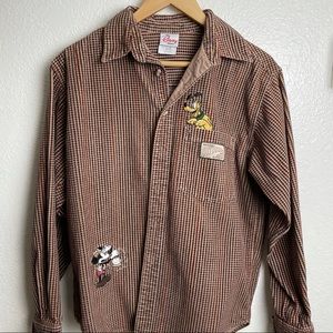 COPY - Vintage Disney Corduroy Flannel